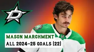 Mason Marchment (#27) All 22 Goals of the 2024-25 NHL Season