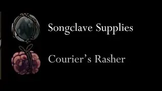 Courier's Rasher and Songclave Supplies Delivery Route | Hollow Knight : Silksong