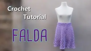 Tutorial falda crochet