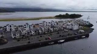 Drone Black Rock Sands And Porthmadog Harbour