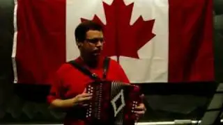 O Canada --- on the button accordion