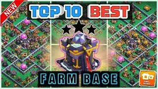 [ TOP 10 ] BEST TH15 FARM BASE  WITH LINK || TH15 FARM BASE ANTI 3 STAR || TH15 BASE UPDATE 3/24/24