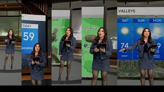 Эмбер Ли для CBS News Los Angeles с утренним прогнозом погоды на 18 ноября 2025 года
