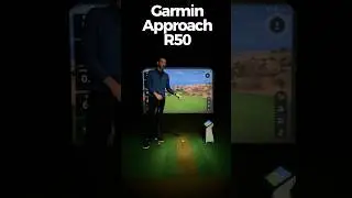 This Golf Launch Monitor has a Home Golf Simulator INSIDE it! #golf #shorts