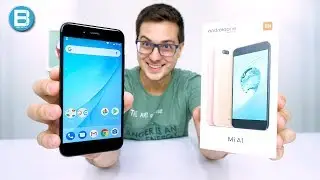 XIAOMI MI A1! O ANDROID PURÃO que VOCÊ PRECISA CONHECER! UNBOXING!