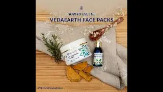 How to use the Vedaearth Face Packs