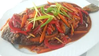 FISH ESCABECHE / Filipino Sweet & Sour Fish Recipe