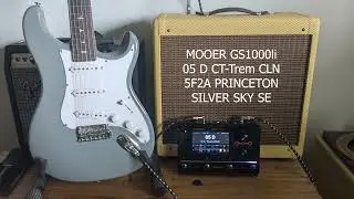 Mooer GS1000 into 5F2A Princeton Tube amp w/ no effects loop