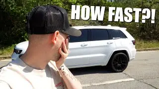 IT'S SO MUCH FASTER!! 0-60 Speed Tests In My Jeep Grand Cherokee