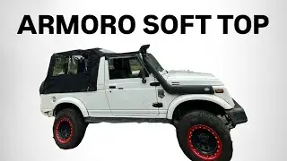 AARMORO soft top install  on my  gypsy  the best soft top for gypsy @Amar4x4 @armoroofficial