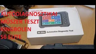 Kingbolen S6 Elite diagnosztika bemutat&aacute;sa, tesztel&eacute;se