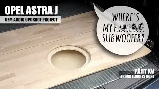 Carpet to the floor and alubutyl inside the subwoofer box