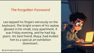 I Forgot My Password! | A Fun English Learning Story