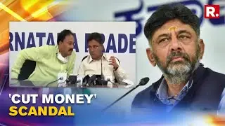 On Tape: Congress Leader Calls DK Shivakumar Scamster, Exposes 'Cut Money' Scandal | Republic TV