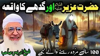 Hazrat Uzair (AS) Ka Waqia | حضرت عزیر (ع) کا واقعہ | Moulana Sheikh Idrees Sahib Pushto Bayan