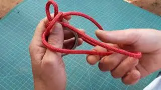 Nó de cabresto com a argola.