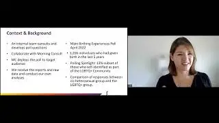 Poll. Spotlight Understanding the Experiences of LGBTQ+ Birthing People Carla S. Alvarado, PhD. MPH