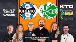 JOGO COMPLETO COM IMAGENS: GRÊMIO 2x1 JUVENTUDE | FINAL | GAUCHÃO FEMININO | 23/11/2025