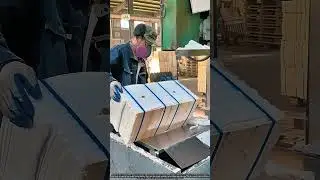 ceramic fiber module block cutting processing