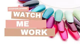 Watch Me Work: Feminine & Fierce | Custom Press On Nails | Stiletto | Nail Art Ideas
