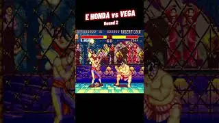 E HONDA vs VEGA Round2 #arcade #dingdong #ehonda #sega #game90an #games #gamejadul #retro