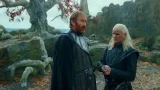 Simon Strong spies on Daemon and Ser Alfred Broome | House of the Dragon Season 2 Finale Episode