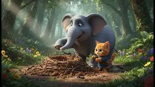 Amazing Rescue! Sunny the Cat Saves the Ant Nest: Super Cute Adventure!