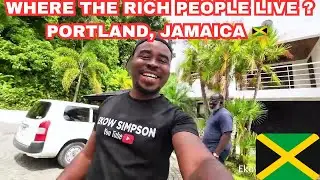 Ghanaian Explores Portland’s Rich Neighbourhood, ￼Jamaica 🇯🇲