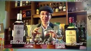 Whisky Masters 30 Buchanan,s De Luxe Vs. Ballantines Finest