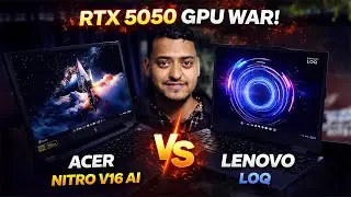 RTX 5050 GPU War 🔥 Acer Nitro V16 AI vs Lenovo LOQ 15 | Best Gaming Laptop Under 130K Nepal