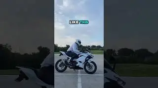 Как расположиться на мотоцикле #ninja400 #motorcycle #shorts