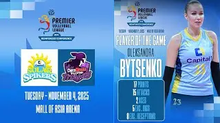 Oleksandra Bytsenko Top 5 Plays from Capital1 Solar Spikers vs. Choco Mucho Flying Titans