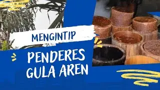 Tempat pembuatan gula merah,Traditional palm sugar making place  #Gawedoit#24