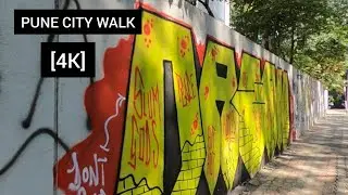 Walking in Pune at DP Road / India walks