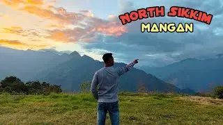 Jalpaiguri To North Sikkim Bike Ride ❤️🏍️⛰️ Day - 1 || Mangan || North Sikkim || Helipad Ground || 