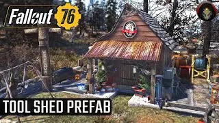 FALLOUT 76 | Tool Shed Prefab.