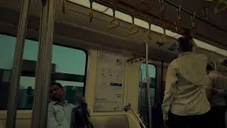 The cinematic Mumbai metro.