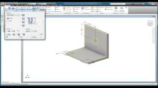 Noblin Inventor Tutorial 011 - Modeling Holes by Selecting Center Points from multiple sketches