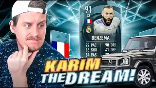 INSANE VALUE SBC?! 91 POTM BENZEMA PLAYER REVIEW! FIFA 22 Ultimate Team