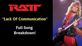 Ratt Lack Of Communication Full Song Lesson