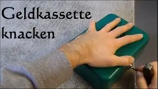 how to: Geldkassette knacken - mini Tresor knacken geldkassette ohne schl&uuml;ssel &ouml;ffnen