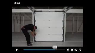 DIY Hoe monteer ik een garagedeur (G160 veren voor)