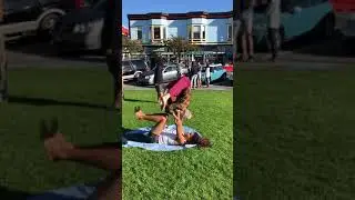 Partner Acro Forearm Balance