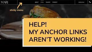 Elementor &ndash; How to Use Anchor Links with a Sticky Header