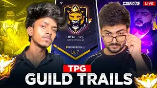 🔴TPG GUILD TRAILS🔥NEED MOBILE LEGENDS 😍 FREE FIRE LIVE TELUGU ❤️