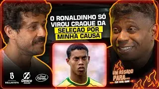 EDILSON CONTA CASO QUE ACABOU COM A ESTREIA DE RONALDINHO NA SELEÇÃO | Cortes do Duda