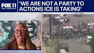 Supervisor Holly Mitchell discusses DHS shooting