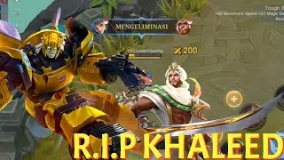 TUTORIAL XBORG COUNTER KHALEED!!!MLBB