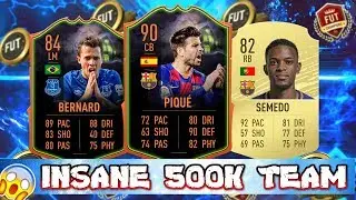 OVERPOWERED 500K TEAM FIFA 20 w/ SCREAM PIQUE! 500K SQUAD BUILDER FIFA 20