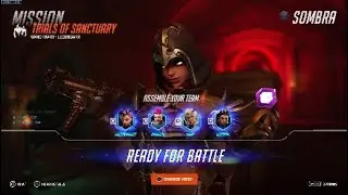 Overwatch 2 - Trials of Sanctuary, Legendary - Sombra (No Solo Downs, Cheese)